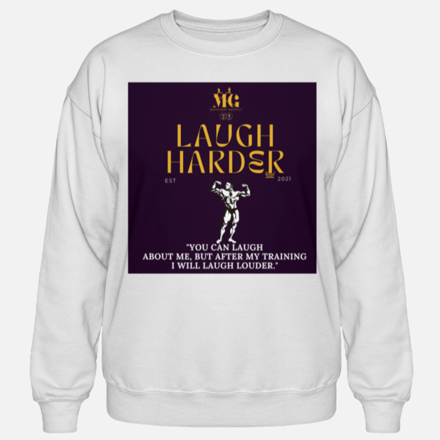 MG. Oversizer Pullover - Laugh Harder