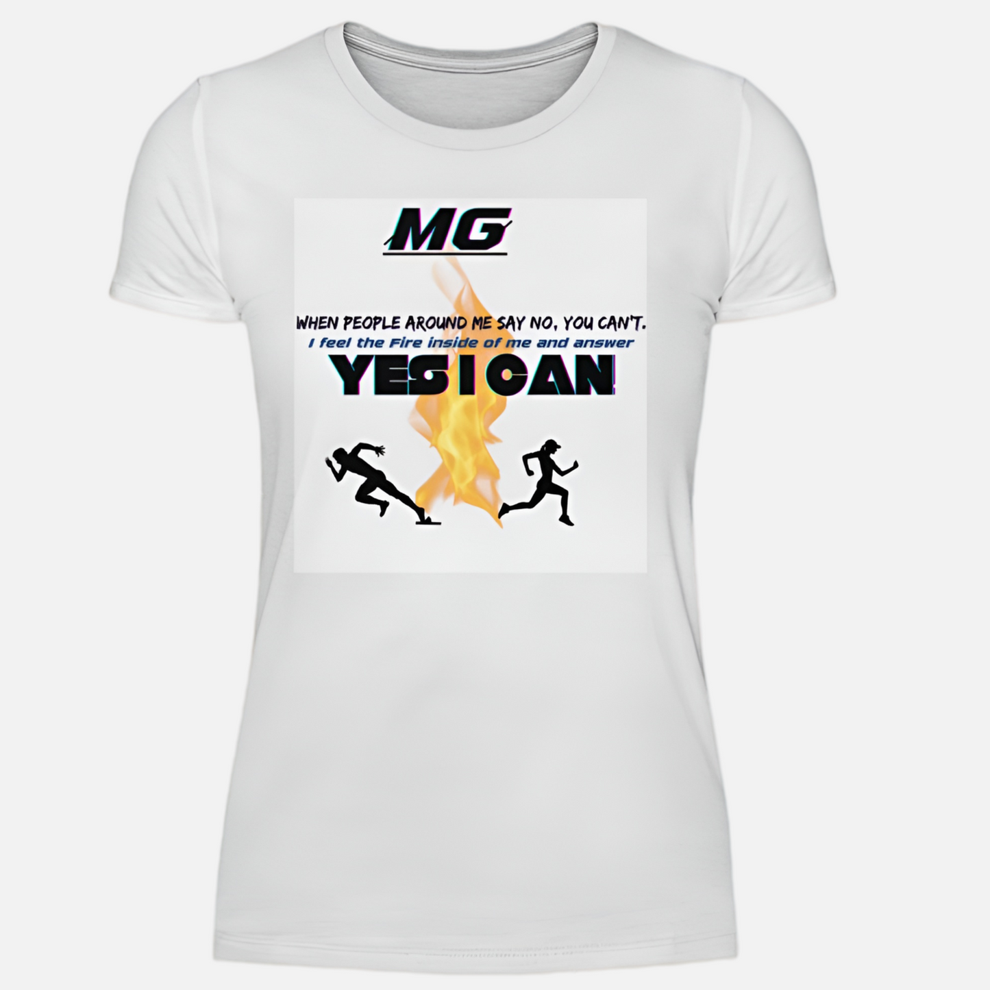 MG.Basic Shirt - Yes I Can