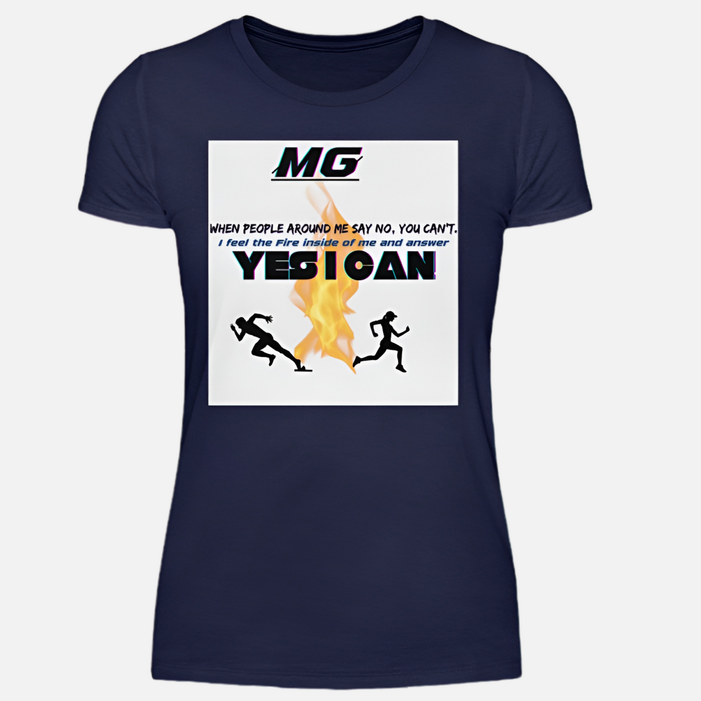 MG.Basic Shirt - Yes I Can