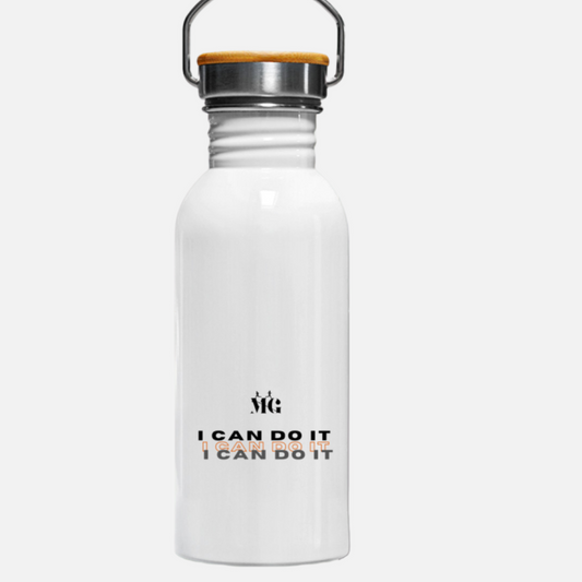 MG.Trinkflasche - I Can Do It  - Edelstahl Trinkflasche