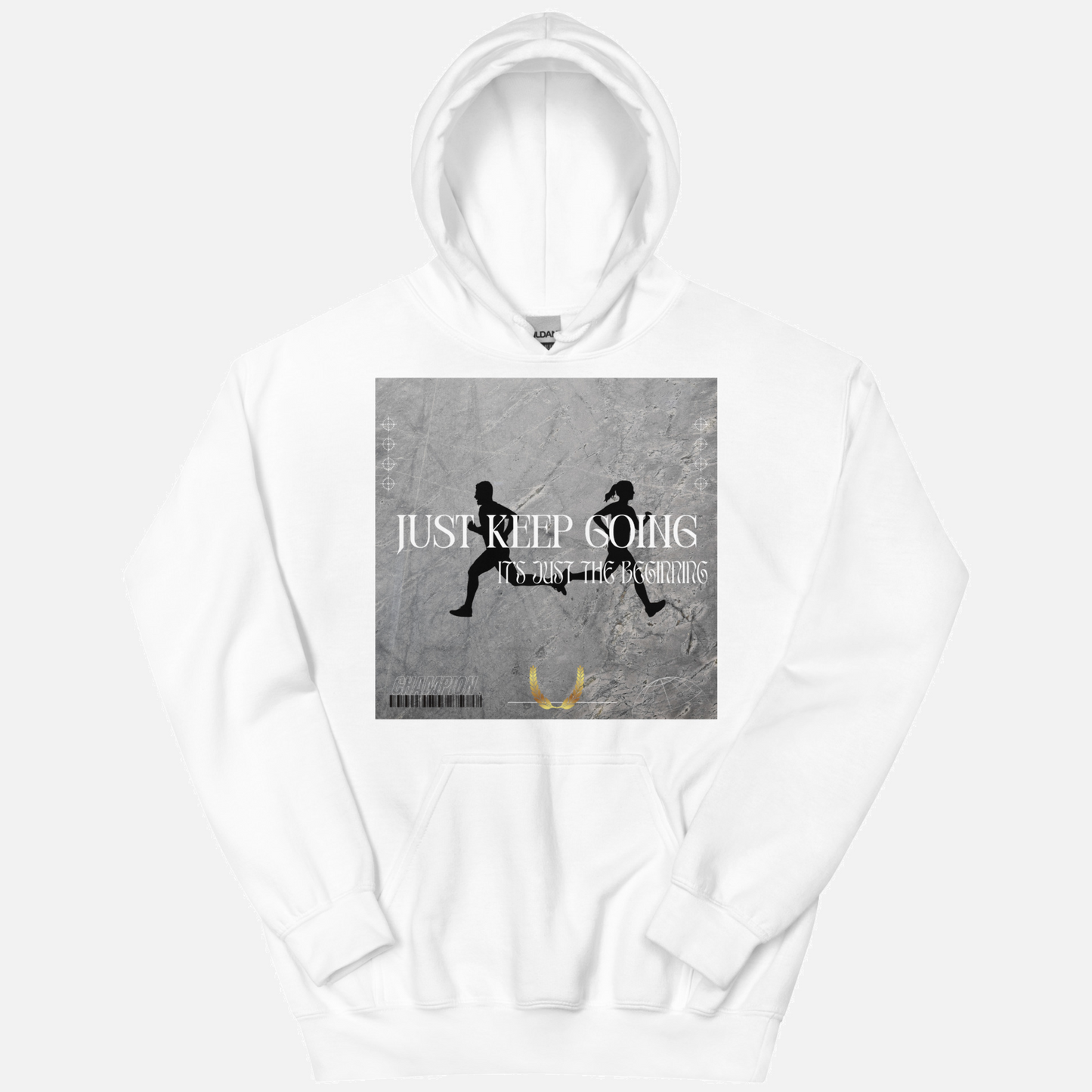 MG.Basic Hoodie  - Just Keep Going