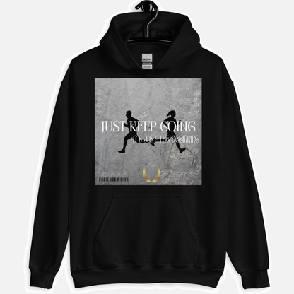 MG.Basic Hoodie  - Just Keep Going