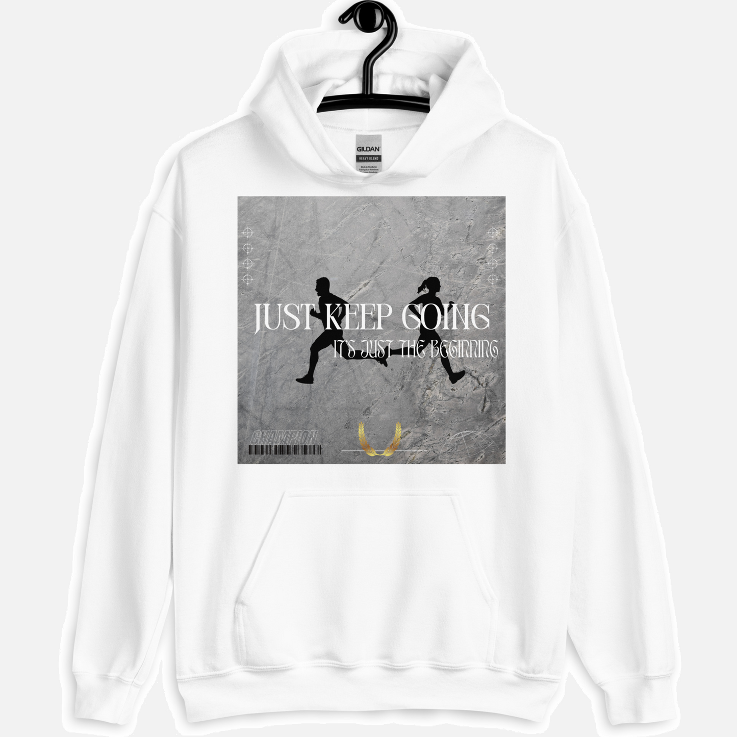 MG.Basic Hoodie  - Just Keep Going