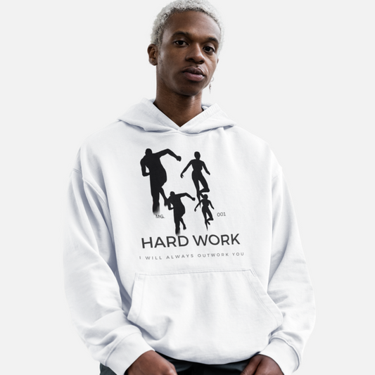 MG Oversized Hoodie - Hard Work