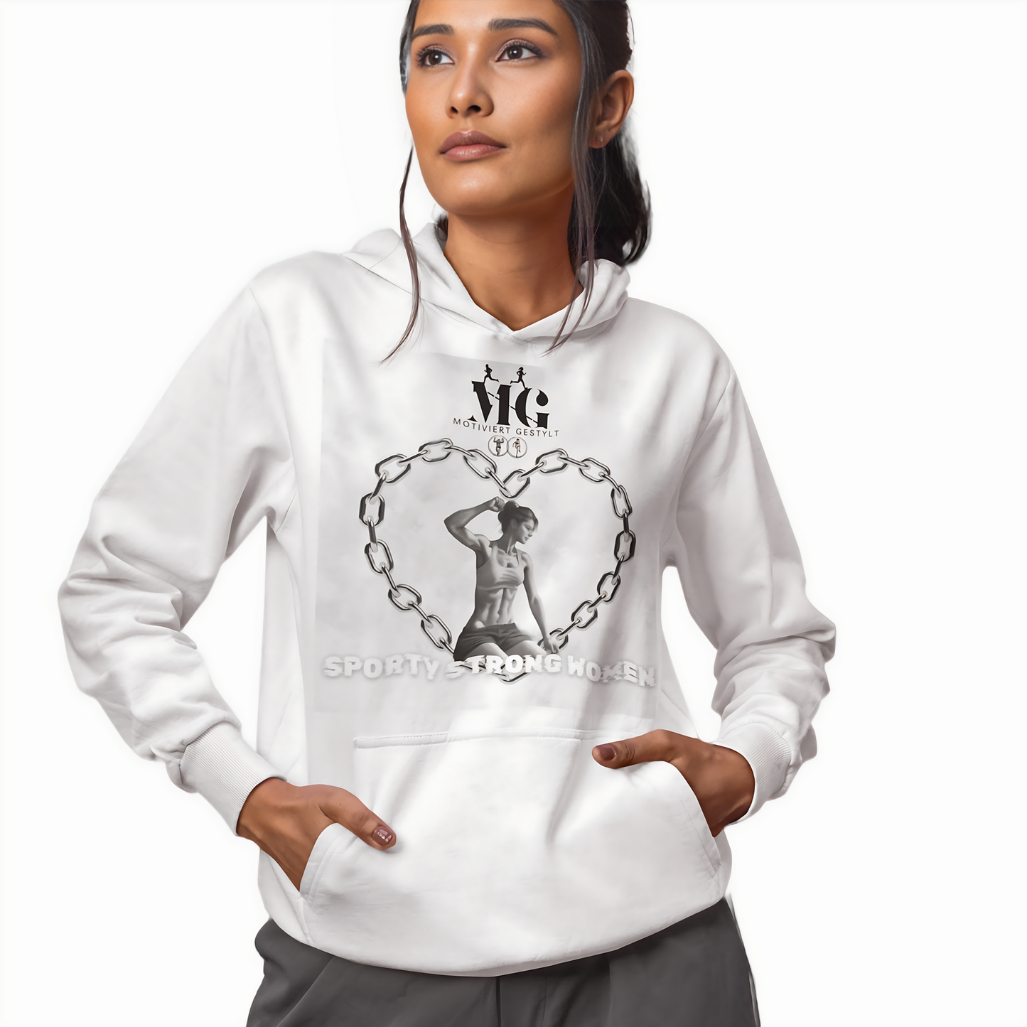 MG Hoodie - A Sporty Strong Women