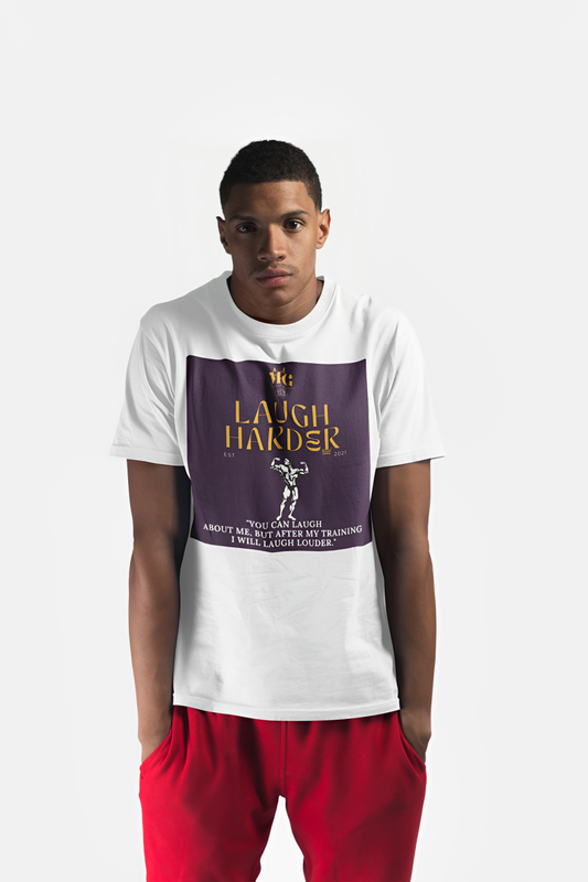 MG.Basic Shirt - Laugh Harder